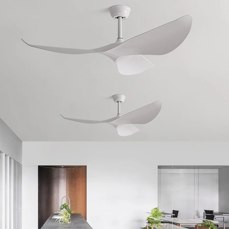 

38 52 Inch Ceiling Fan ABS Blades Without Light DC Remote Control Ventilator for Living Room Restaurant Office Cafe Decoration