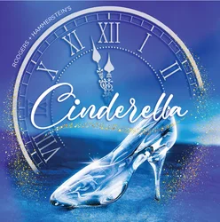 6x6ft Personalized Fairy Tale Blue Cinderella Heels Clock Carriage Castle Custom Photo Background Backdrop Vinyl 180cm x 180cm