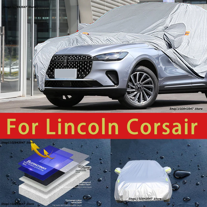 

For Lincion Corsair Outdoor Protection Full Car Covers Snow Cover Sunshade Waterproof Dustproof Exterior Car accessories