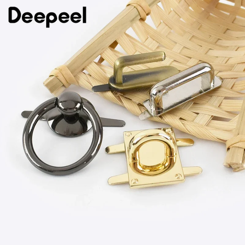 Deepeel-Connecteur de pont à anneau en D, 25mm, 31mm, 35mm, 5 pièces, boucles métalliques, cintre, sac, clip, fermoir, quincaillerie, décoration,