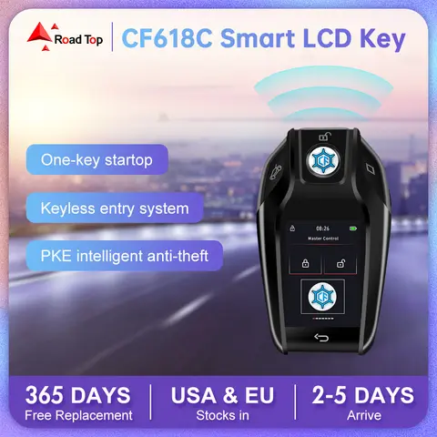 2024 yeni evrensel LCD akıllı anahtar APP BMW için özelleştirilmiş duvar kağıdı LCD anahtar rahat giriş otomatik kilit