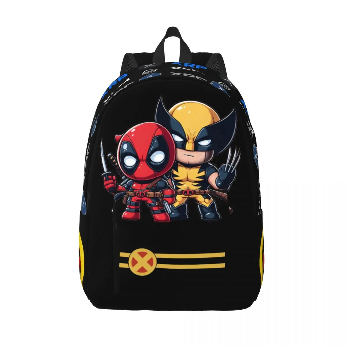 

For Gifts Cool Multi Compartment Bookbag Marvel X-Men Super Quality College Student Schoolbag Hiking