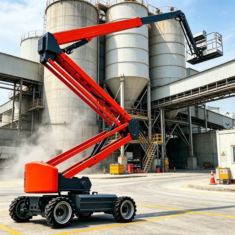 Quality Cherry Picker Spider Lift Aerial Work Platform Trailer Mounted Articulating Telescopic Towable Boom Lift 22m Max Height
