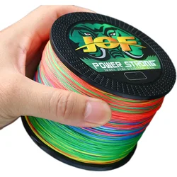 JOF X12 Carp Fishing Line 300M 500M 1000M 100M 12 Strands Braided Japan Multifilament PE Wire Super Strong Durable Smooth Tackle
