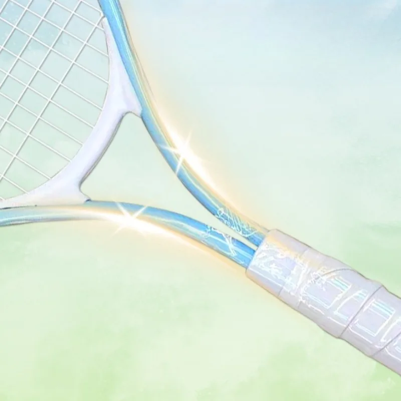 21 بوصة مضارب تنس للأطفال الوالدين والطفل سبائك الألومنيوم خفيفة الوزن مضرب التدريب الرياضي واحد المبتدئين في الهواء الطلق جديد