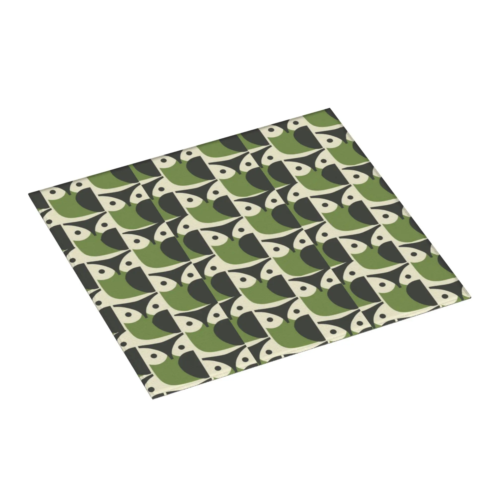 Drying Mat For Kitchen Orla Kiely Flower Water Absorbent Waterproof Reusable  On Slip Kitchen Counter Protector Mat