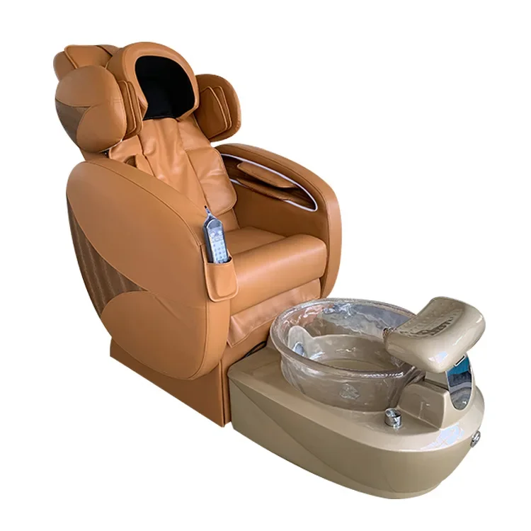 

Luxury Electric Massage Manicure Chair Foot Spa Massage Pedicure Chair With Drainage Pump