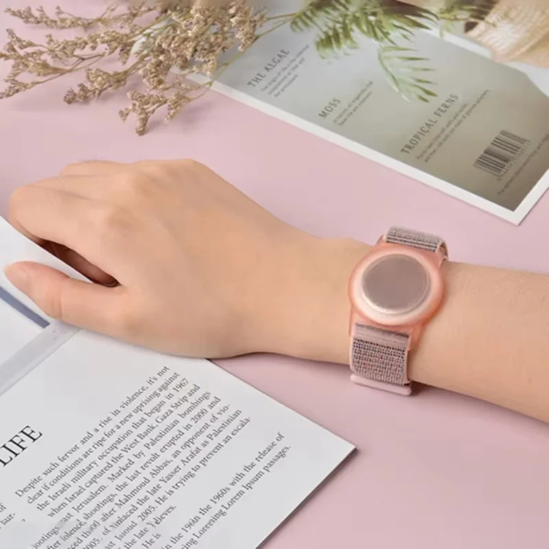 Watch Strap for Apple AirTags Kids Wristbands Airtag Protective Sleeve Silicone Strap Cover Accessories for Airtag GPS Tracker