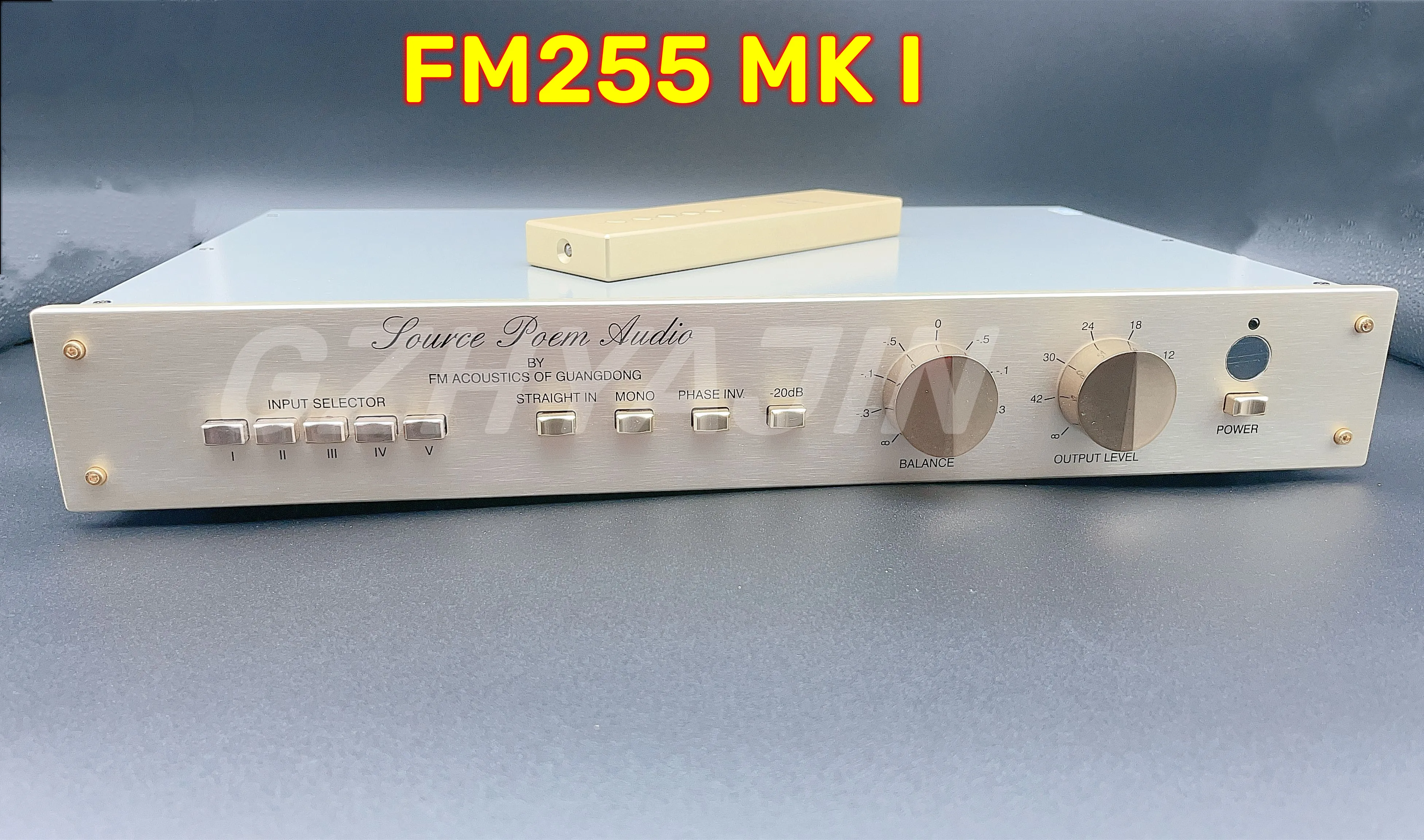 Référez-vous au module de prédicteur acoustique FM255 FM255MKI génération 1, extrémité unique équilibrée, 1951 + 19200