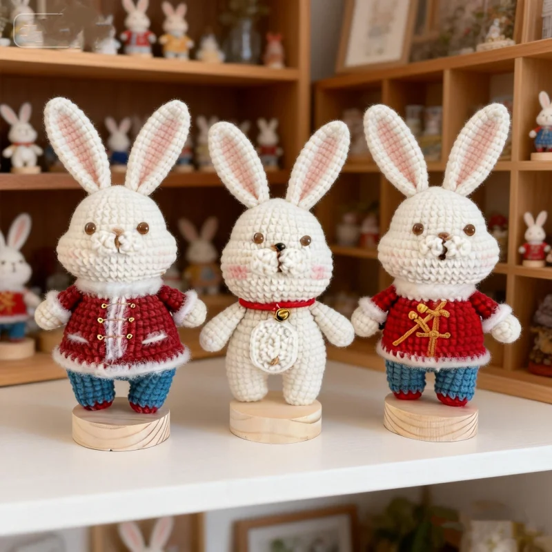 5/10Pcs Crochet Doll Stand Doll Stand Round Wooden Display Stand Ho Felt Animal Doll Toy Wooden Base Support Action Figure Stand