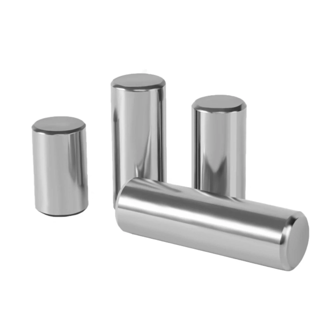 GB119 Cylindrical Locating Dowel Pin M6 M7 M8 M10 M12 M16 HRC62 Bearing Steel Solid Cylindrical Dowel Pins Round Solid Rod