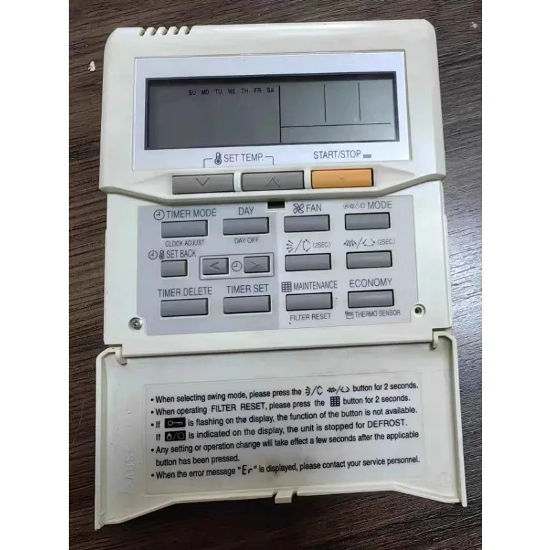 New original Fujitsu T mini series air conditioner control panel UTY-RNKYT wire controller AR-WAC1E
