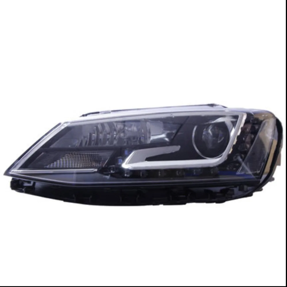 

Пара автомобильных ксеноновых светодиодных фар в сборе для Volkswagen sagitar jetta 2012-19 DRL дневные ходовые огни сигнал поворота