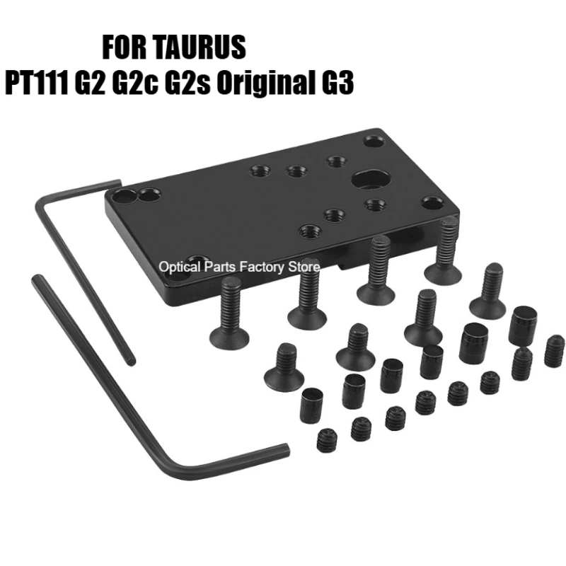 Универсальная монтажная база для TAURUS Red Dot, основание прицела для TAURUS PT111 G2/G2c/G2s/оригинал G3/TX22 с монтажными винтами