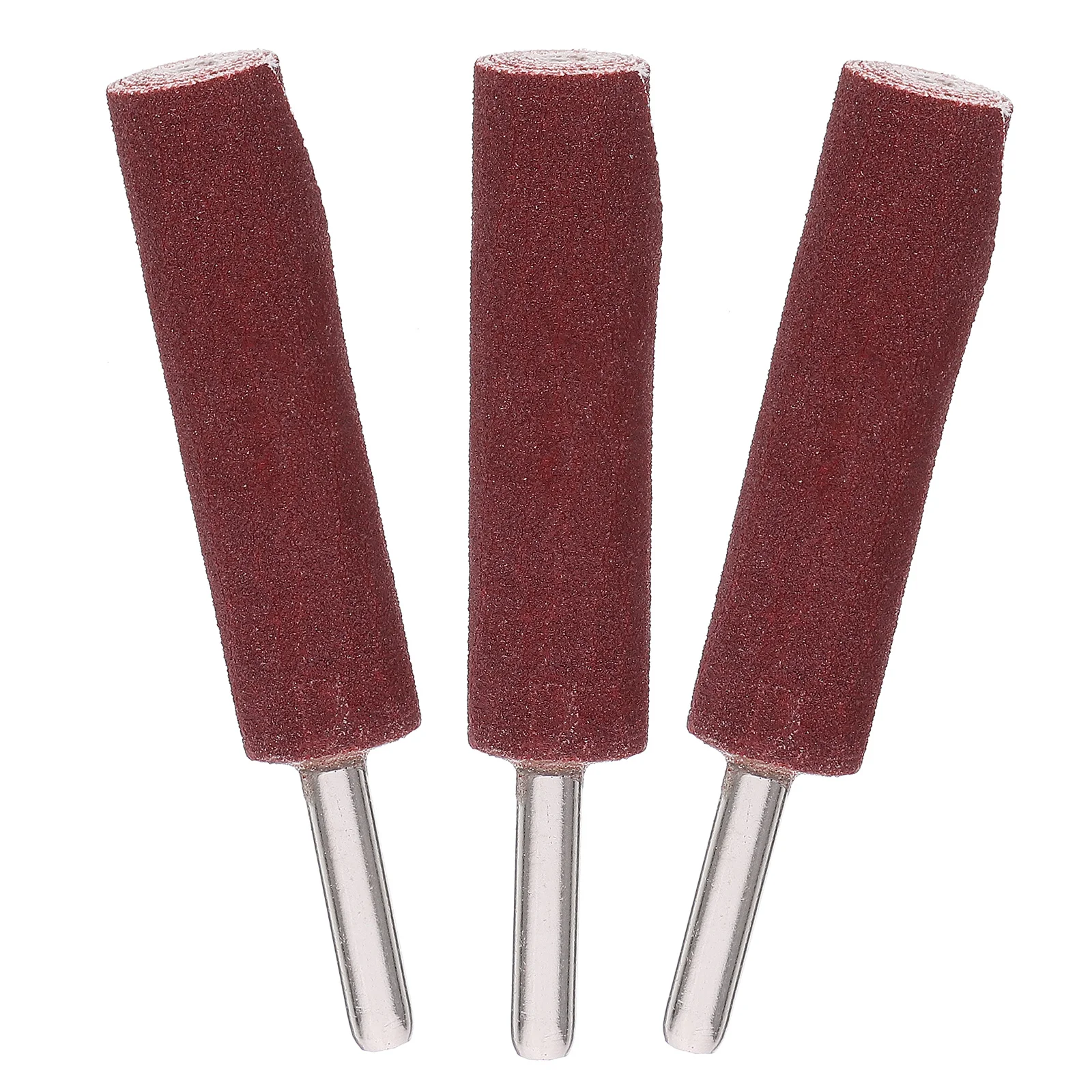 

3pcs Sanding Drums 240 Grit Cylindrical Sanding Roll Handle For Hard-To-Reach Areas Rotary Tool Accessories Drum Sander Kit