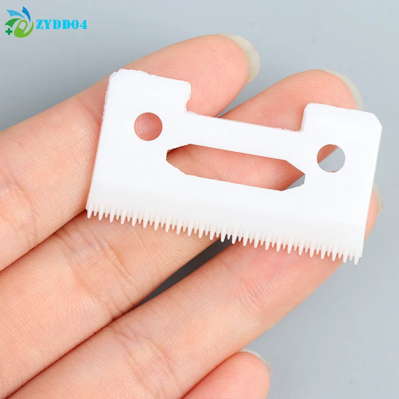 ●2-Hole Stagger-Tooth Ceramic Movable Blade Cordless Clipper Replaceable Blade