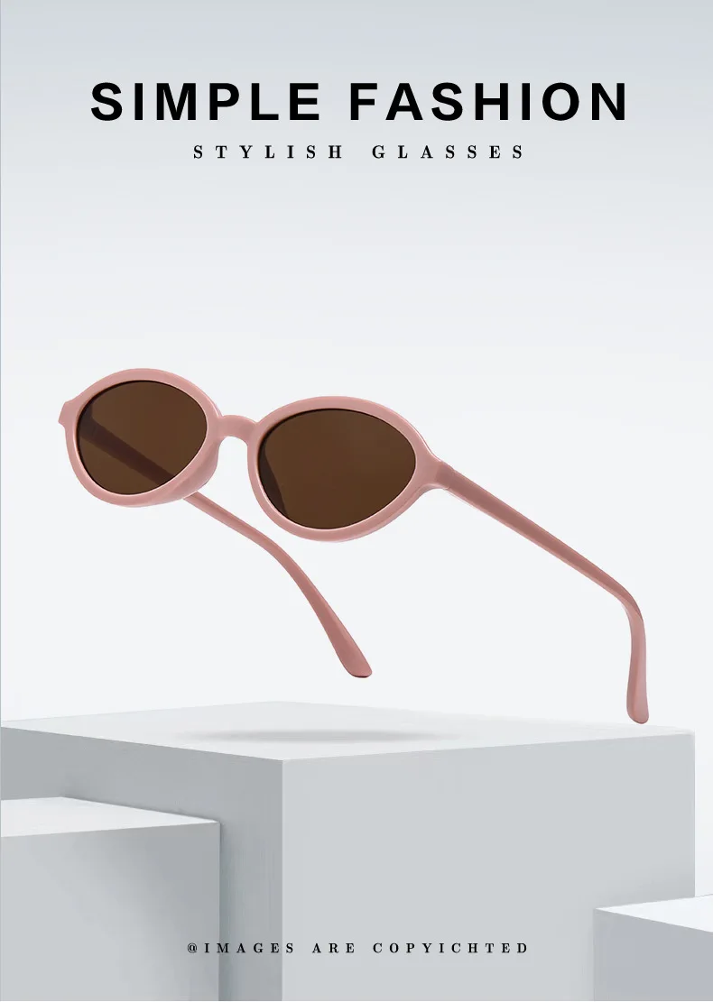 SO&EI Retro Kleine Cat Eye Sonnenbrille Frauen Marke Designer Männer Sonnenbrille UV400 – Detail 4