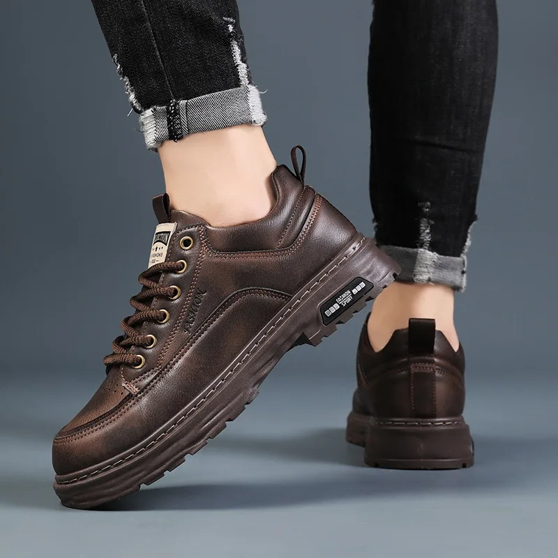 Оригинальная мужская весенняя повседневная обувь, дышащие черные кроссовки, модные прогулочные теннисные туфли для мужчин, туфли на плоской подошве1