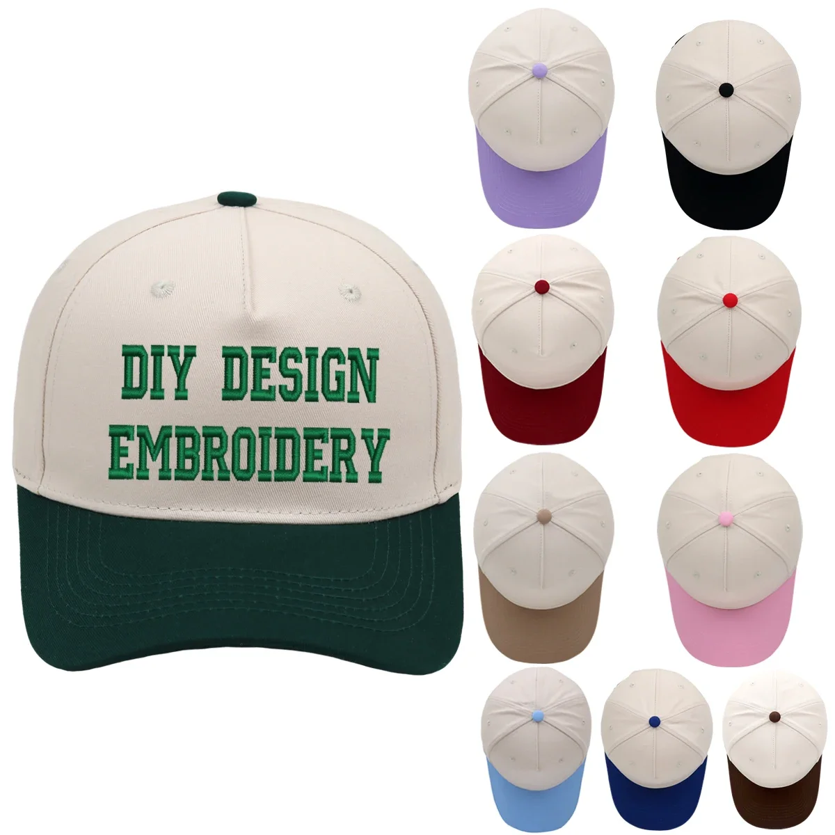 Custom Embroidery Trucker Hat for Men and Women DIY Design Baseball cap LOGO Print Hat Quality Truck Hat Wholesale Unisex