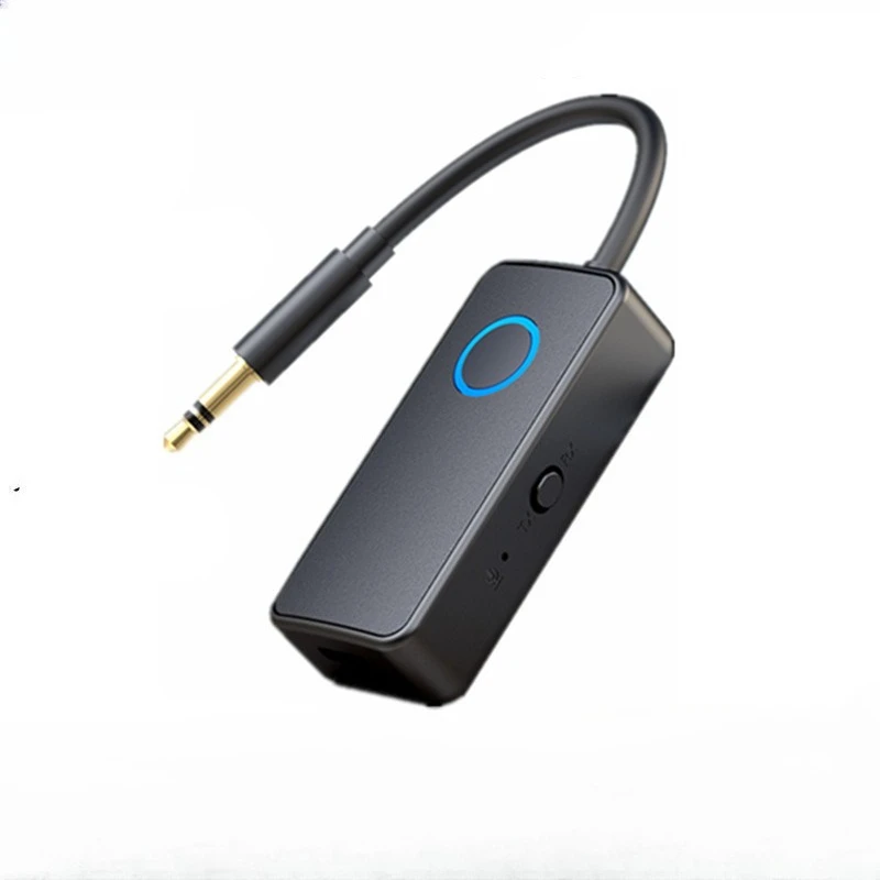 M30 2 in 1 Bluetooth 5.4 Transmitter Receiver 3.5mm AUX Airplane Audio Wireless Adapter Mic for Flight TV Car Music Treadmill