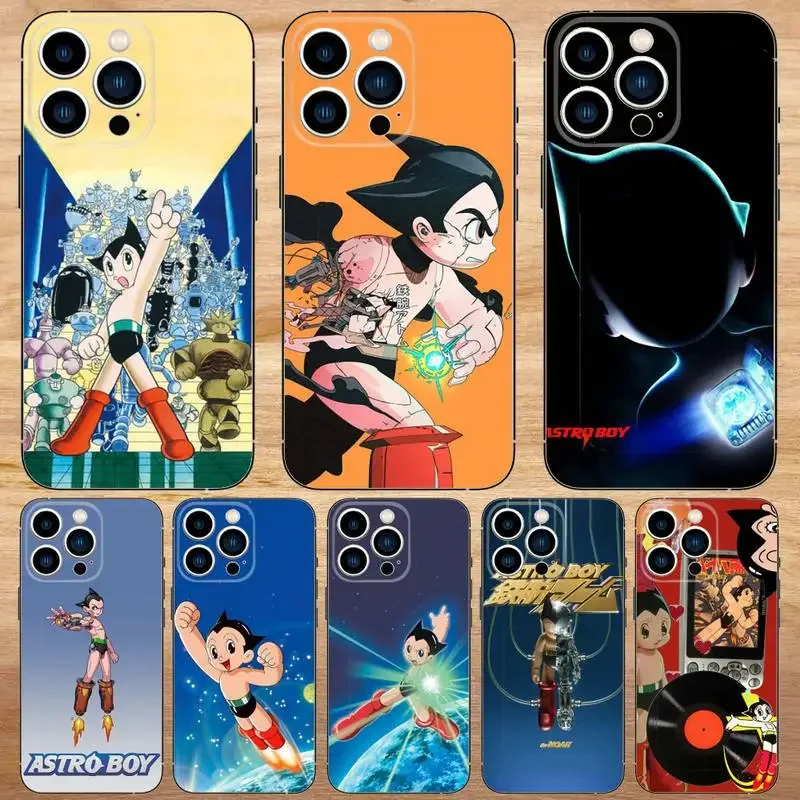 

Anime Astro Boy Phone Case For iPhone15,14,13,12,11,Pro,Max,Plus,Mini,X,XS,XR,8,7,6,S,Plus,SE Soft Black Case