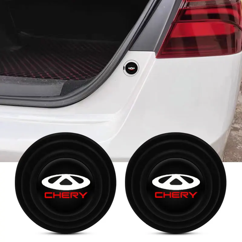 4Pcs Car Door Shock Trunk protection pad Auto accessories For Chery Fulwin QQ Tiggo 3 5 Fora T11 A1 A3 A5 Amulet M11 Car Gadgets