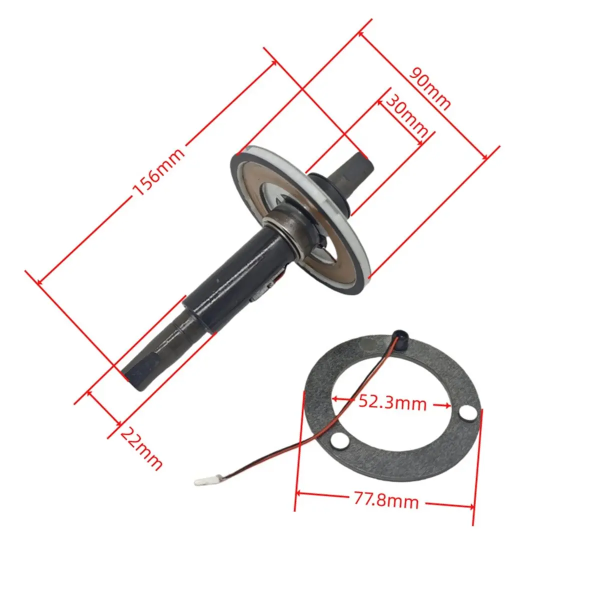 Fits for For TSDZ2 TSDZ2B Torque Sensor Electric Bicycle Torque Sensing for 36V 250W 350W 48V 500W Mid Motor