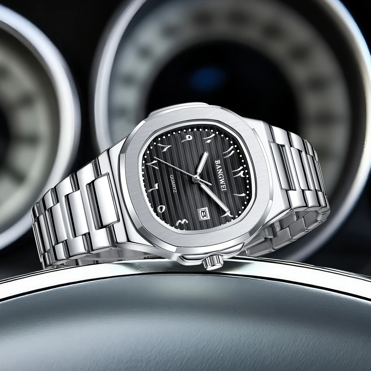 LIGE جديد فاخر ساعات كوارتز رجالية مضيئة تاريخ تلقائي ساعة رجل الفولاذ المقاوم للصدأ الرياضة مقاوم للماء ساعة للرجال ساعة + صندوق