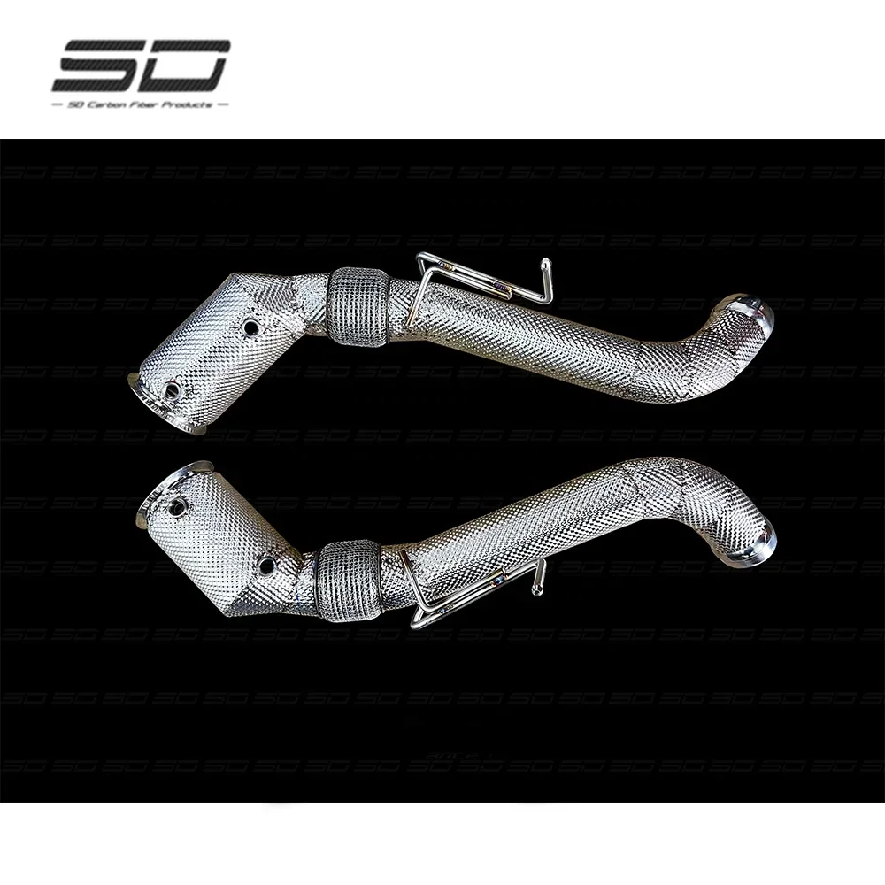 High Quality Stainless Steel Down Pipe for McLaren 600lt Exhaust System Exhaust Pipe