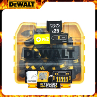 DEWALT DT70555T FLEXTORQ PH2 25mm Impact Screwdriver Drive 25Pcs Set Bits With Mini Storage Box Fasteners Power Tool Accessories