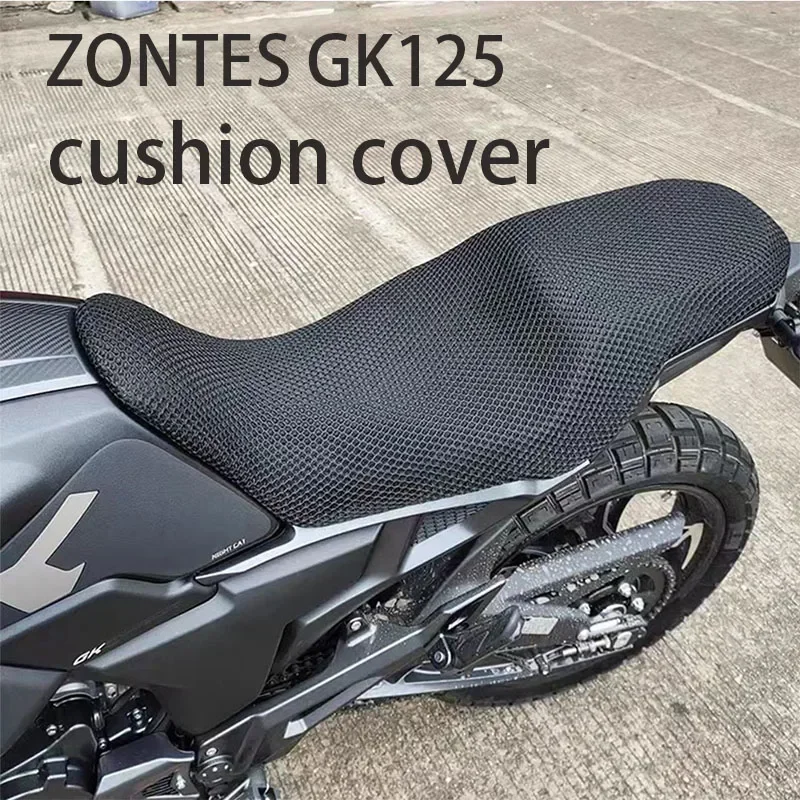 Neue Für Zontes G1-125 G2-125 Kissen Abdeckung Motorrad Atmungsaktive Kissen Fit ZONTES GK125 GK155 GK350 125GK 155GK 350GK – Detail 2