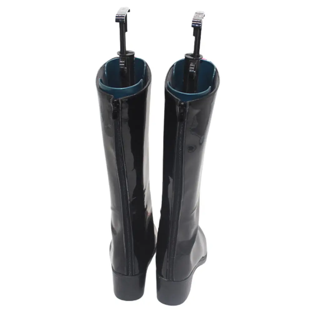 Kpop Stijl Demon Hunters Cosplay Laarzen Pu Lederen Schoenen voor Vrouwen Rollenspel Groep Idol Halloween Kostuum Accessoires