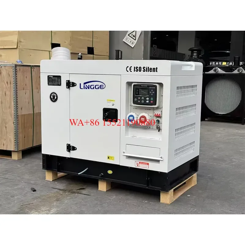 WMWMNU for LINGGE Super Silent Diesel Generator Portable Home Use Standby Small Power 15Kw 20Kw 25Kw Generator