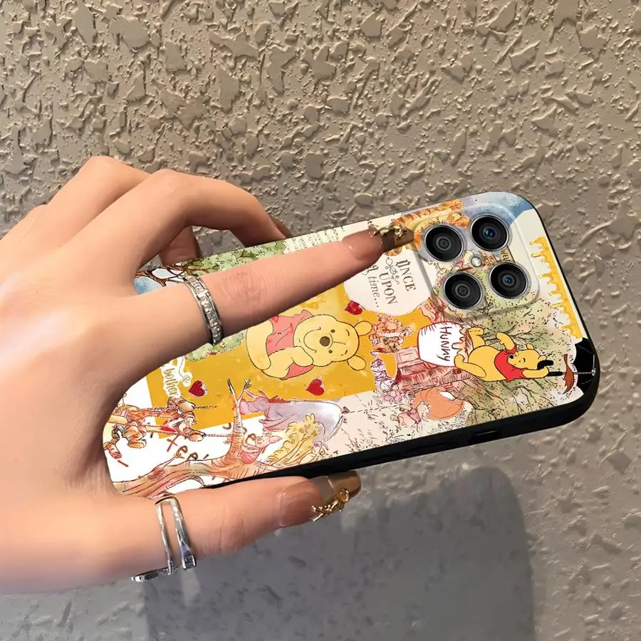 Чехол Disney Winnie The Pooh для Honor X7 70 X9c X8 90 Lite 8X X9 X7a X9a, мягкий чехол для телефона на заднюю панель
