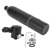 DIDEEP 0.5L Underwater Breathing Oxygen Cylinder Tank for Diving Set with Adapter