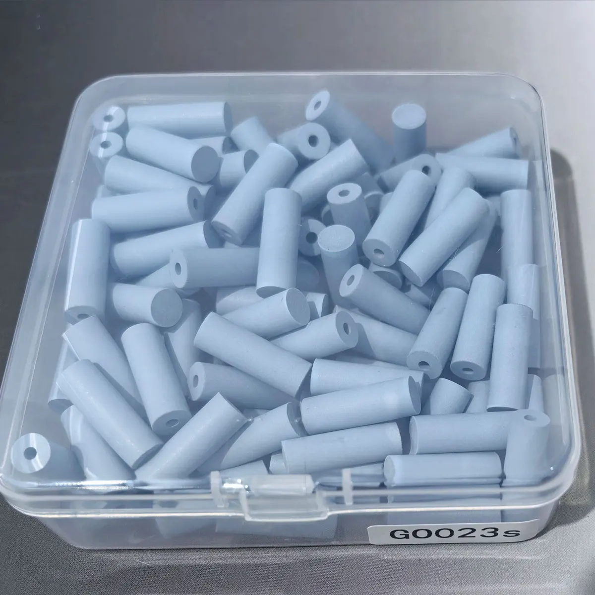 100pcs Dental Silicone Polishing Wheel Kit for Porcelain Zirconia Metal Acrylic Universal HP 2.35mm Rotary Finishing Bur Set