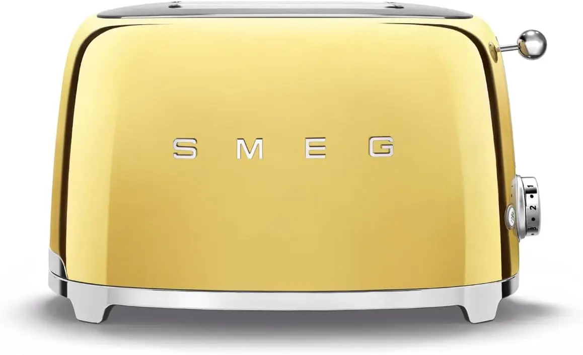 

SMEG 2 Slice Retro Toaster (Gold)