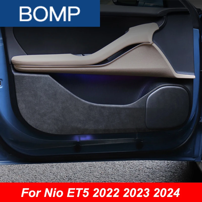 

Fit For Nio ET5 2022 2023 Suede Door Anti Kick Pad Interior Protection Sticker Accessories