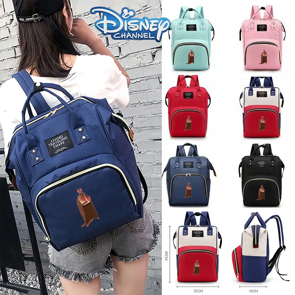 

Disney Zootopia Nylon Diaper Backpack Perfect Hospital Bag for New Moms with Essential Organizational Features