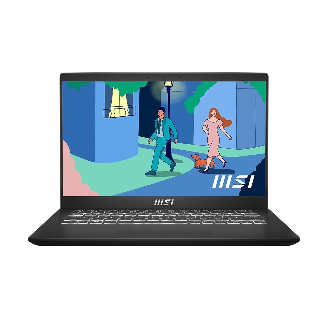 كمبيوتر محمول MSI Modern 14C12MO-868PL i5-1235U 14 بوصة FHD 60 هرتز IPS-Level 16 جيجابايت DDR4 3200 SSD512 Intel Iris Xe Graphics Win11 #1