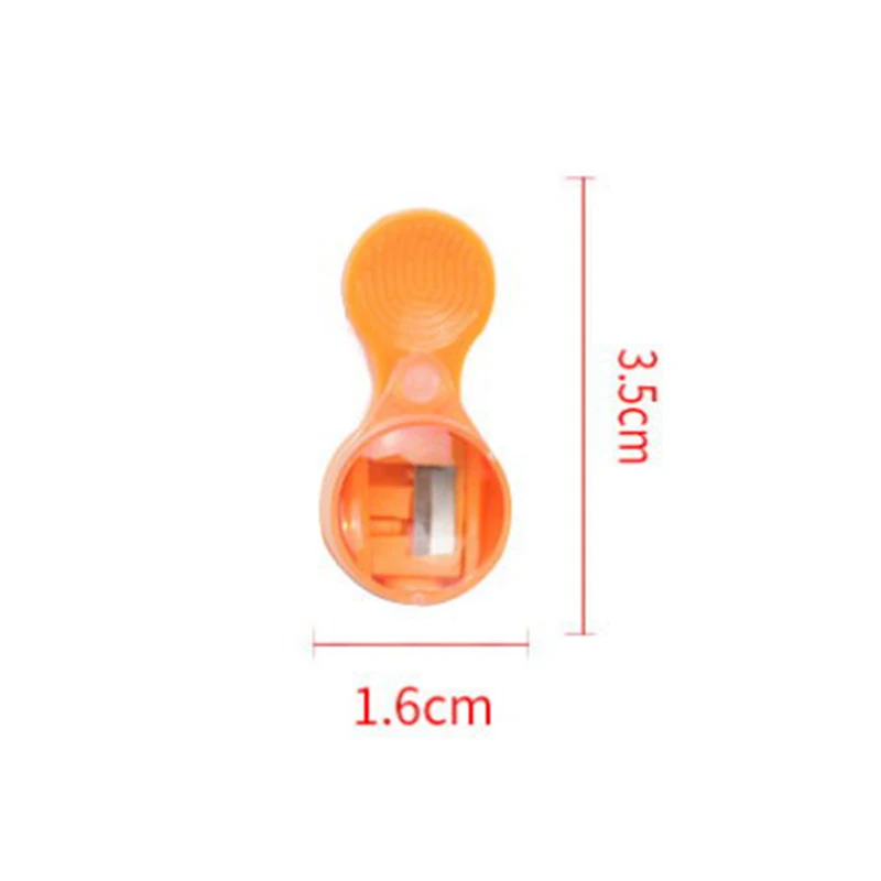 Bolso bonito Estudante Lápis Sharpener, Mini 2.0 Thick Lead Core, Lápis Sharpener leva, material escolar portátil, 10 pcs