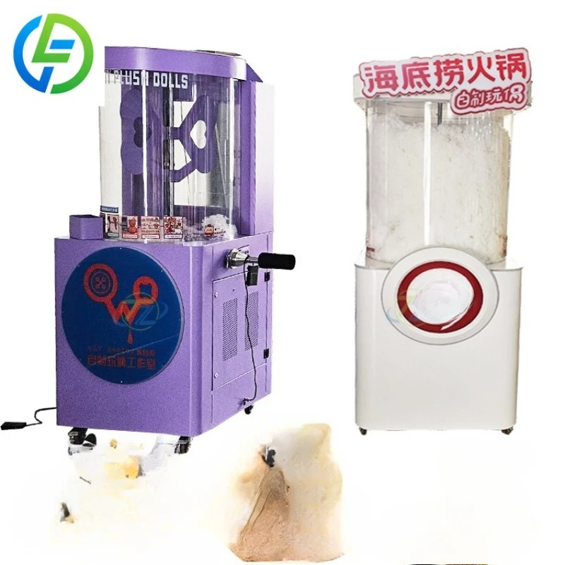 Automatic Polyester Fiber Cotton Filler Opening Filling Machine Sofa Cushion Pillow Plush Toy Stuffing Equipment Textile Filling
