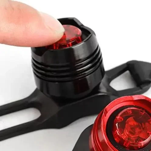 Bike Flash Night Riding Tail Light Waterproof Kicker Light Bicycle Rear LED Lamp Cycling Safety Warning Light MTB Road Parts