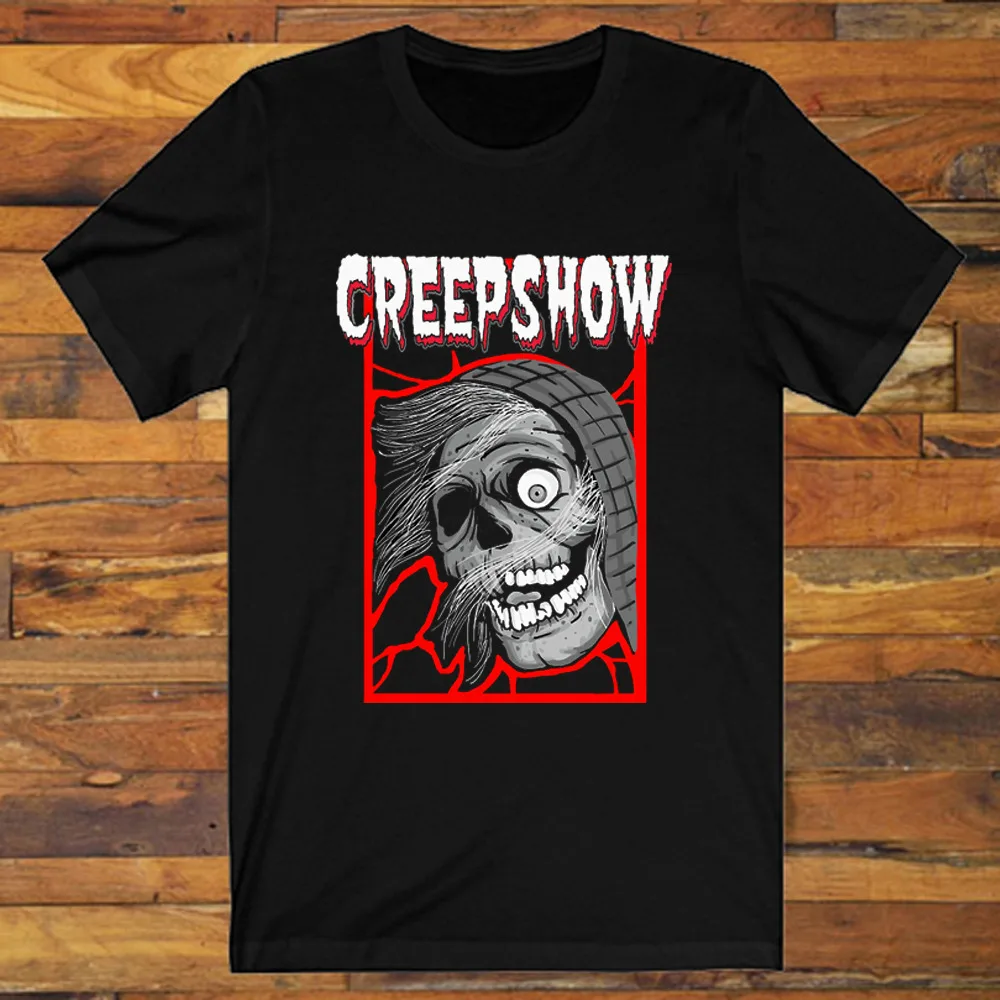 

Creep Show George Romero Stephen King Zombies Horror Men's Black T-Shirt S-3XL