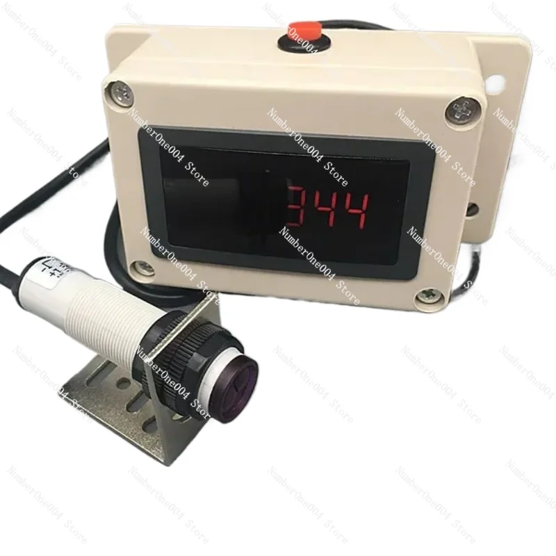 

Infrared Sensor Counter Conveyor Belt Line Counting LED Six-digit Electronic Counter