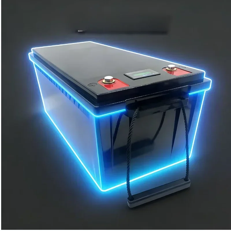 72V 100Ah Lithium Iron Phosphate Battery, Integrated BMS Protection and 10A Charger for Scooter, AGV, Go Cart, Skateboard, 7000W
