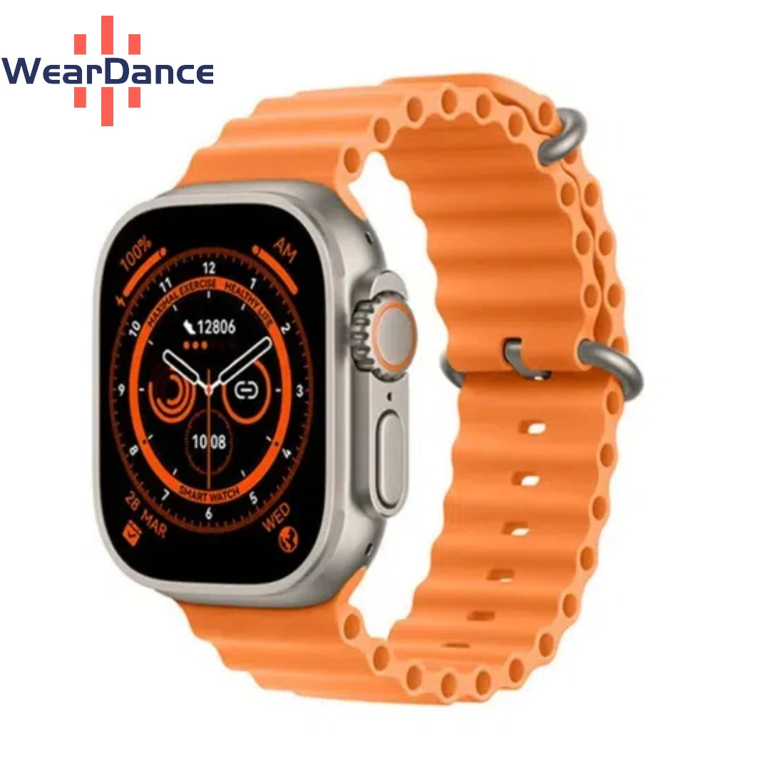

Умные спортивные часы WearDance, монитор сердечного ритма, фитнес-трекер, отслеживание скорости, 100 режимов для бега, езды на велосипеде, плавания