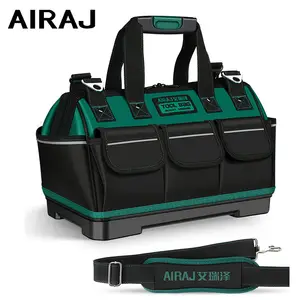 Bolsa de herramientas multifuncion correa de hombro ajustable de cuello ancho de gran tamano Base moldeada impermeable bolsa de herramientas de tela Oxford 1680D AliExpress