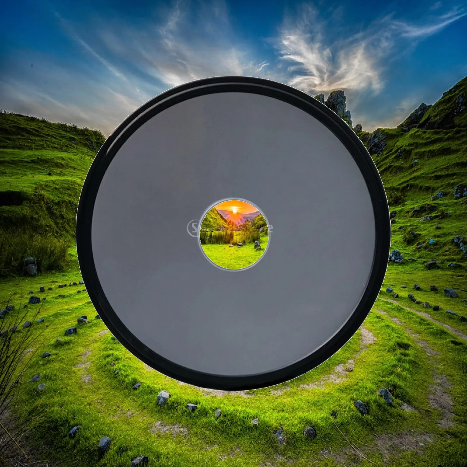 Close Up Portrait Lens Metal Frame Soft Edge Effect for Studio Photography Camera Creative Tool