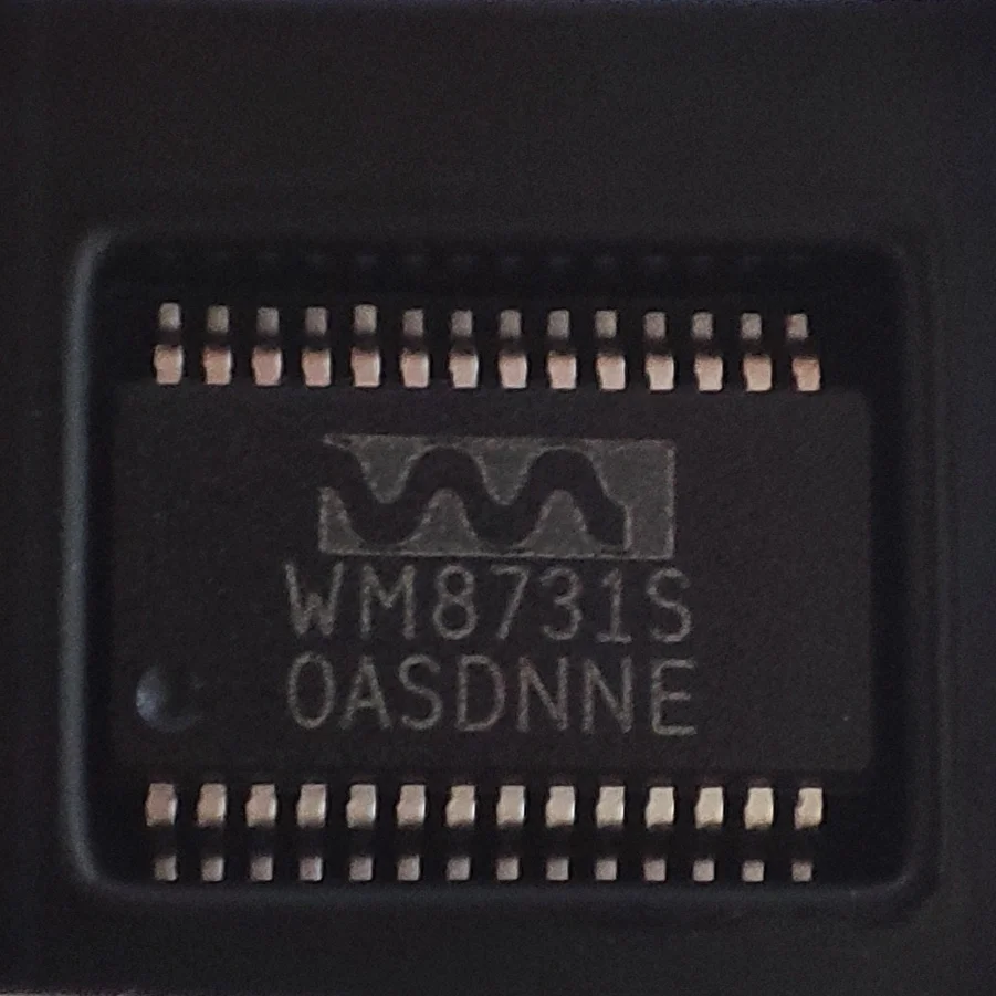 1~10pcs/lot WM8731SEDS WM8731S SSOP28 100% Brand New Original.